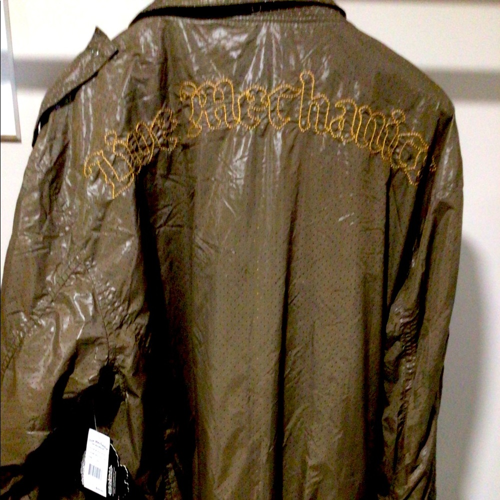 Live mechanics bomber style track jacket